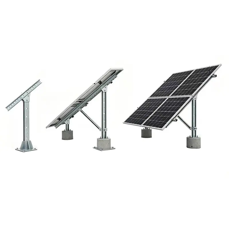 Ant žemės montuojama saulės energijos montavimo sistema